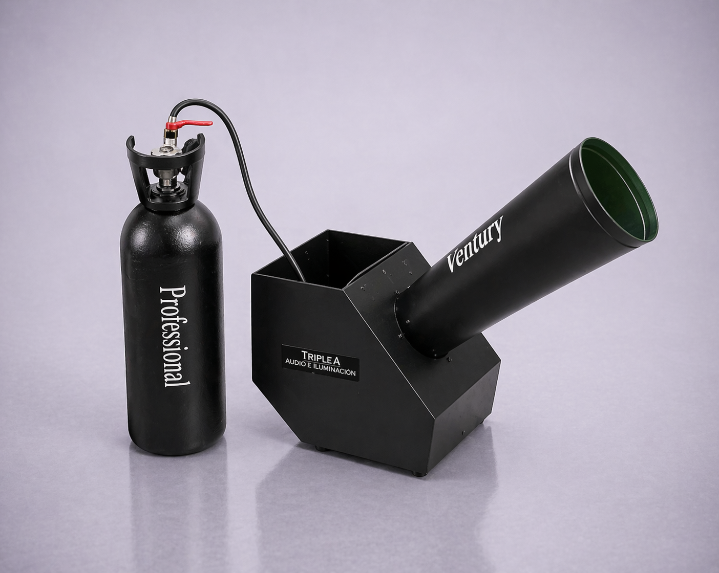 CAÑON VENTURY + PIPA DE CO2