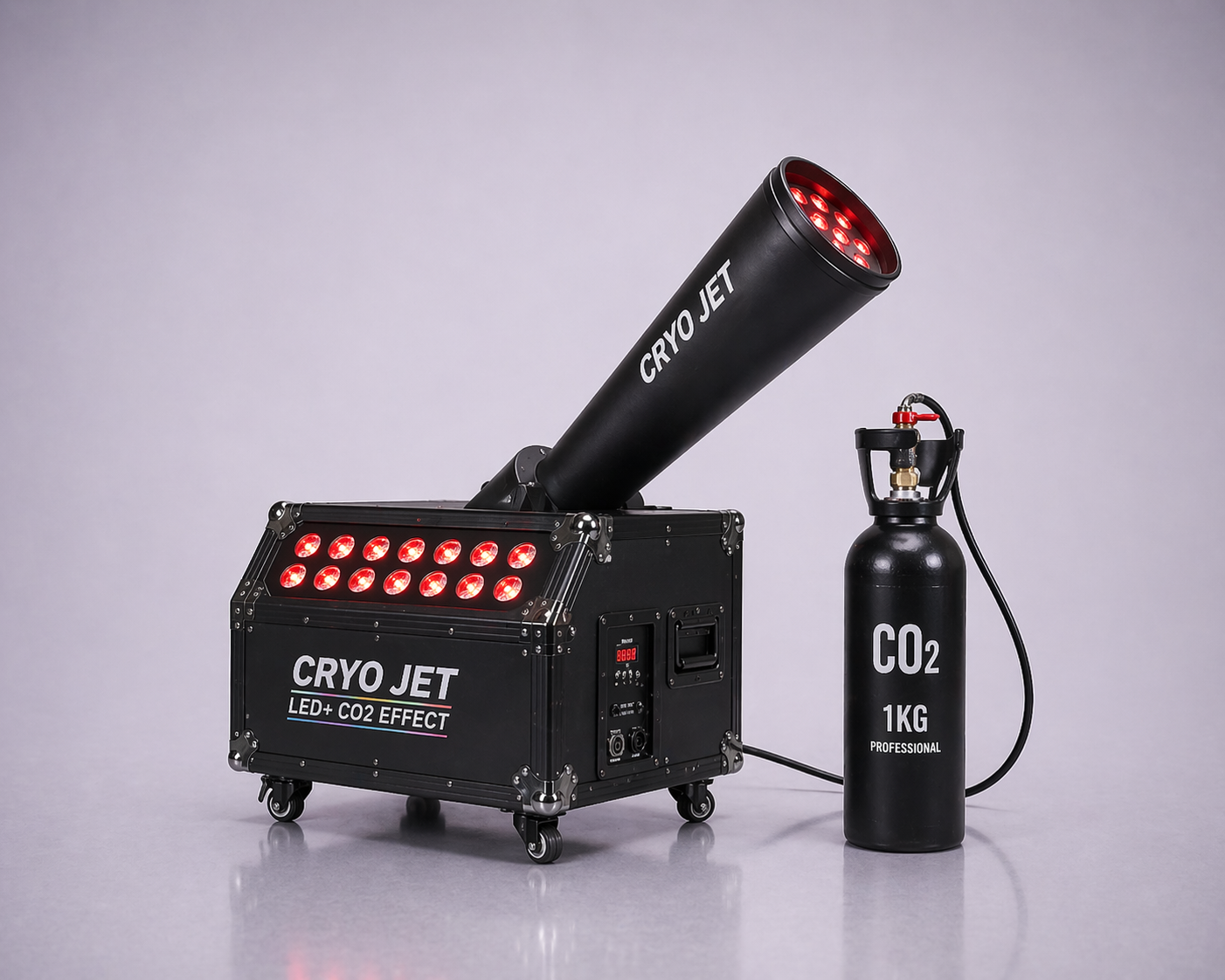 CRYO JET CON LUZ LED + PIPA CO2