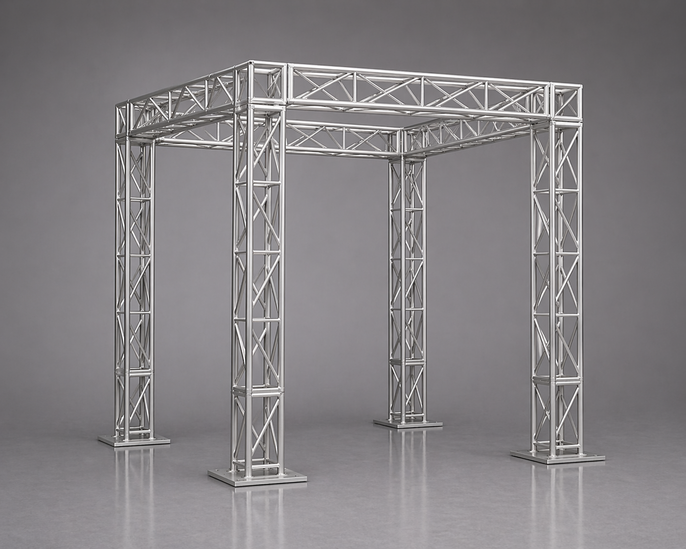 CUBO ESTRUCTURAL TRUSS 4M X 4M A 3M DE ALTO