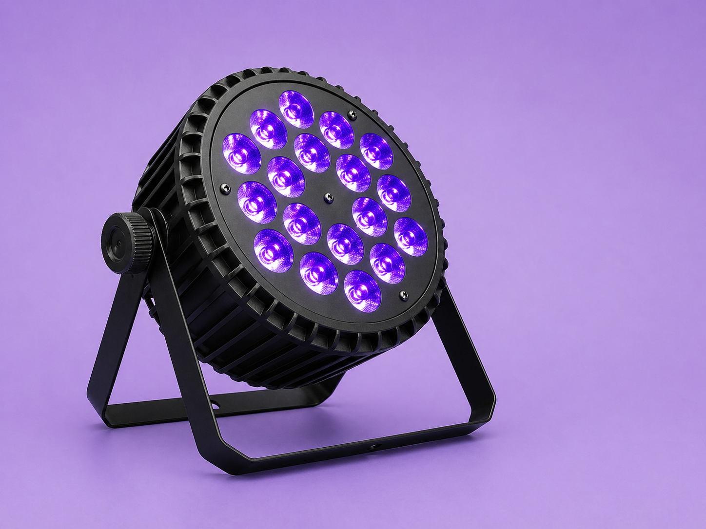 PAR LED DE 216W RGBWAUV