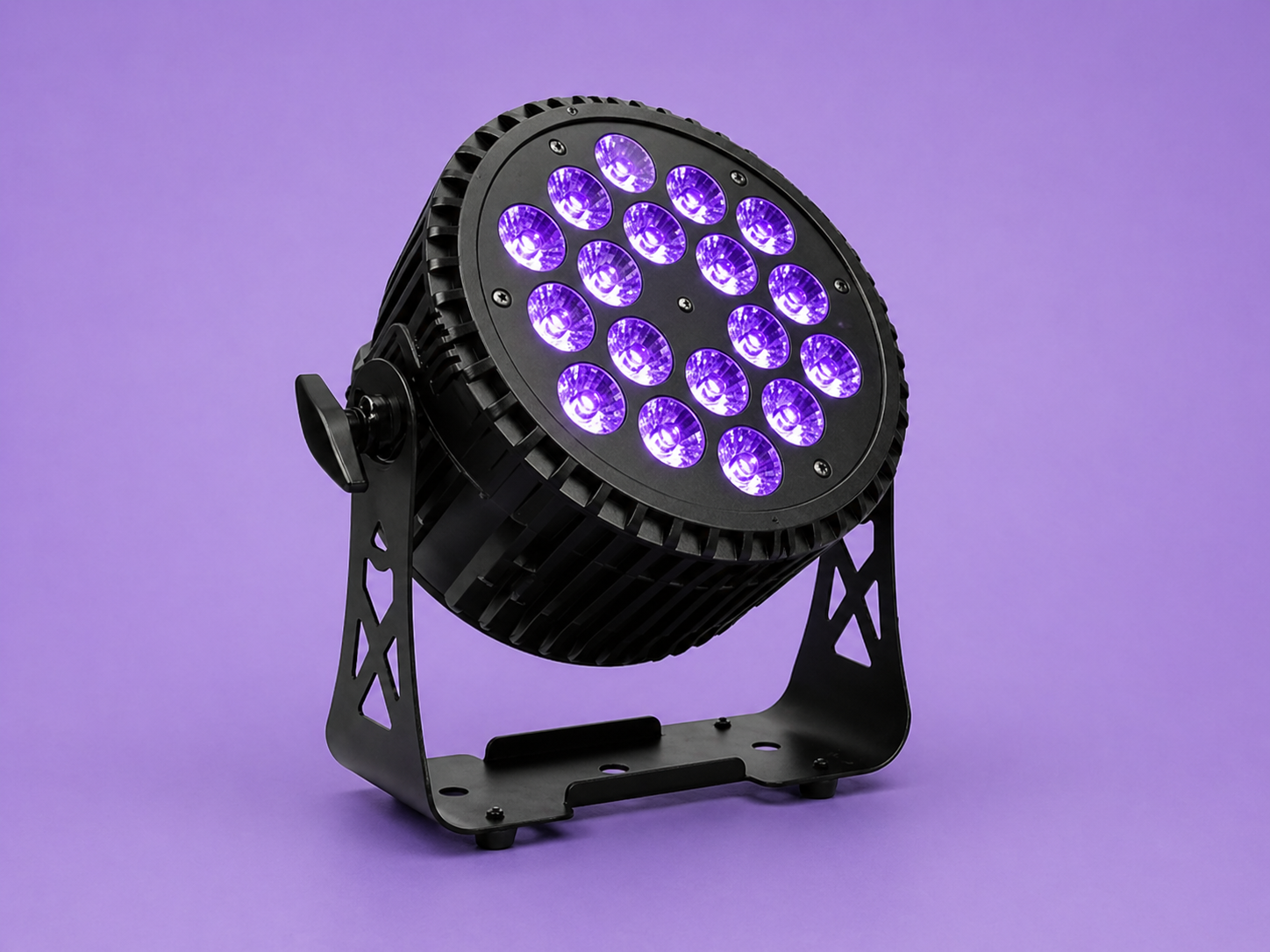 PAR LED DE 324W RGBWAUV IP66
